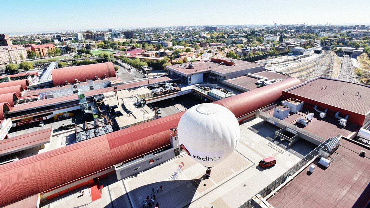 globo aerostático para eventos