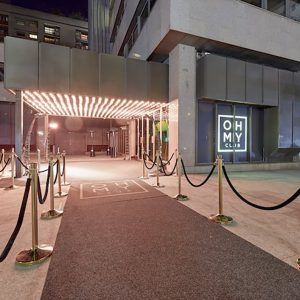 Espacio para eventos, espectáculos, actuaciones en directo, en discoteca Oh My Club en Madrid