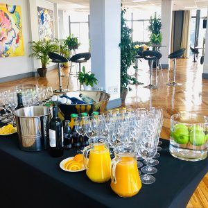 Espacio para eventos y reuniones en Gran Vía Hub 27 de Madrid.
