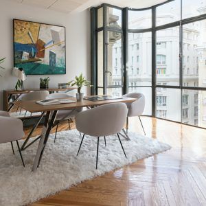Espacio para eventos y reuniones en Gran Vía Hub 27 de Madrid.