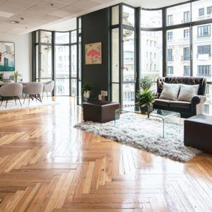 Espacio para eventos y reuniones en Gran Vía Hub 27 de Madrid.