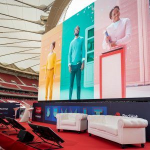 Evento Red Hat en Civitas Metropolitano, Wanda en Madrid