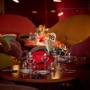 Evento de red Hat en Restaurante Nubel de Madrid, espacio para eventos, reuniones, charlas