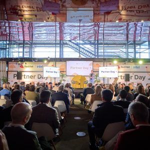 Evento de red Hat en Restaurante Nubel de Madrid, espacio para eventos, reuniones, charlas