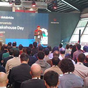 Evento de Databricks en el espacio de Congresos y Sala Truss en Madrid