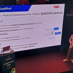 Evento de Databricks en el espacio de Congresos y Sala Truss en Madrid