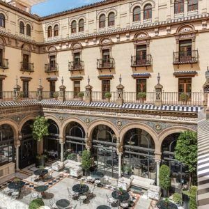 Hotel Alfonso XIII Sevilla Patio